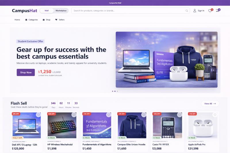 CampusHat – A Campus-Based Online Marketplace